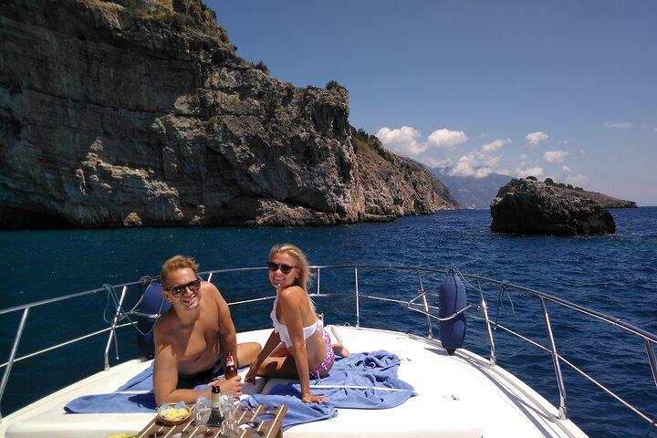 Privat krydstogt til Capri og Amalfikysten fra Sorrento eller Capri - yacht 40'