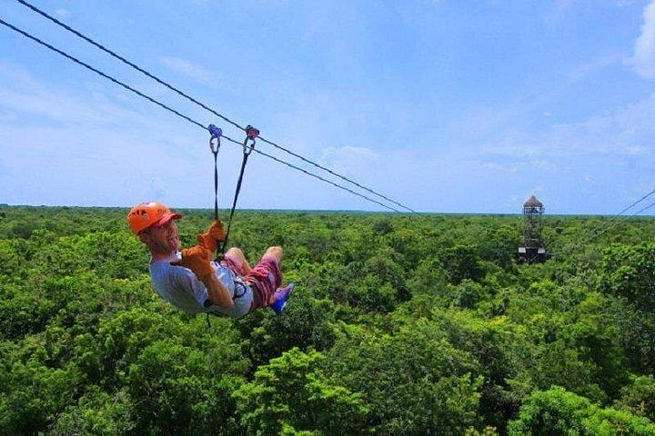 ATV & Zip Lines Single From Playa del Carmen