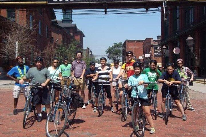 Fietstour door het centrum van Toronto