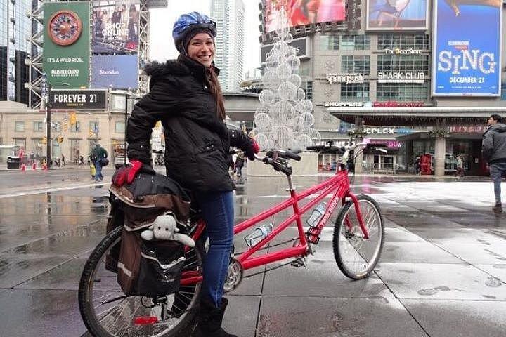 Fietstour door het centrum van Toronto