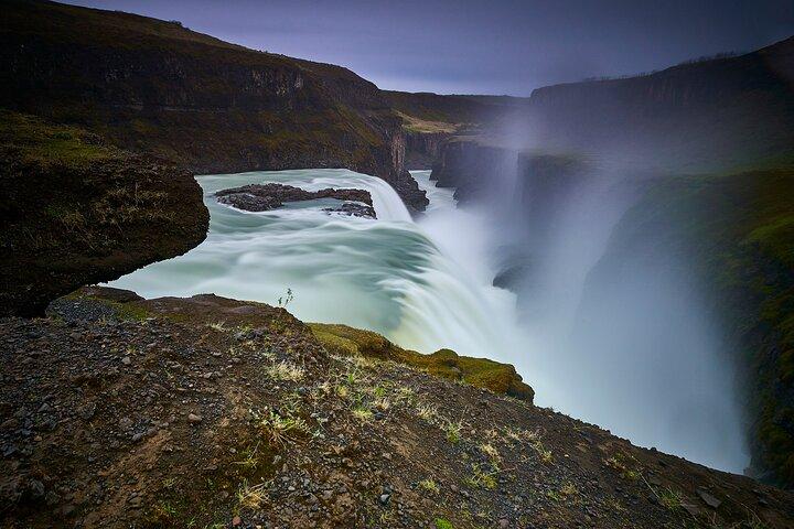 Excursión de un día al Golden Circle y al manantial de aguas termales en Jeep 4WD de Reykjavik