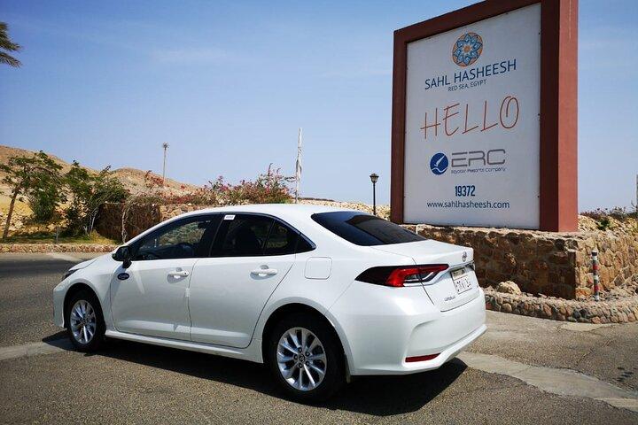 Transfer van Hurghada naar Luxor met privéauto's