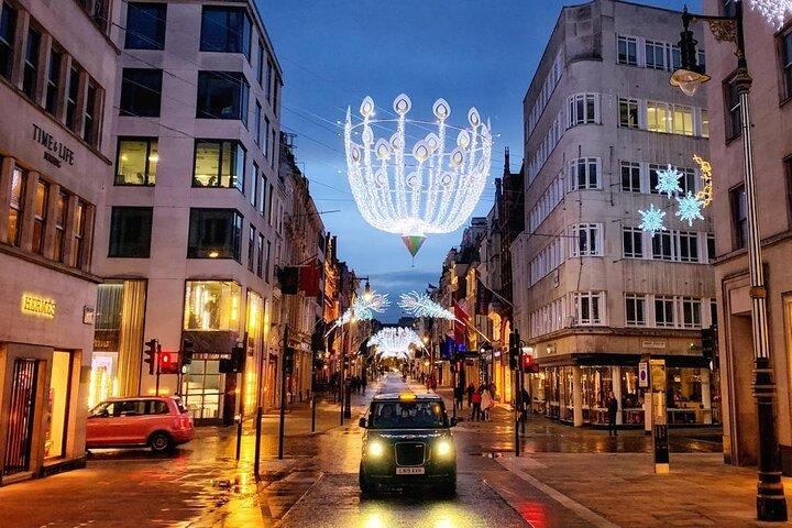 Londres Lumières de Noël Visite guidée en cabine