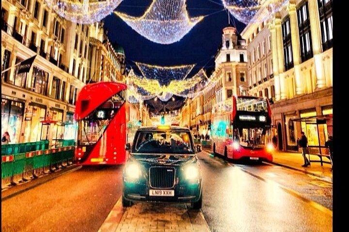 Londres Lumières de Noël Visite guidée en cabine