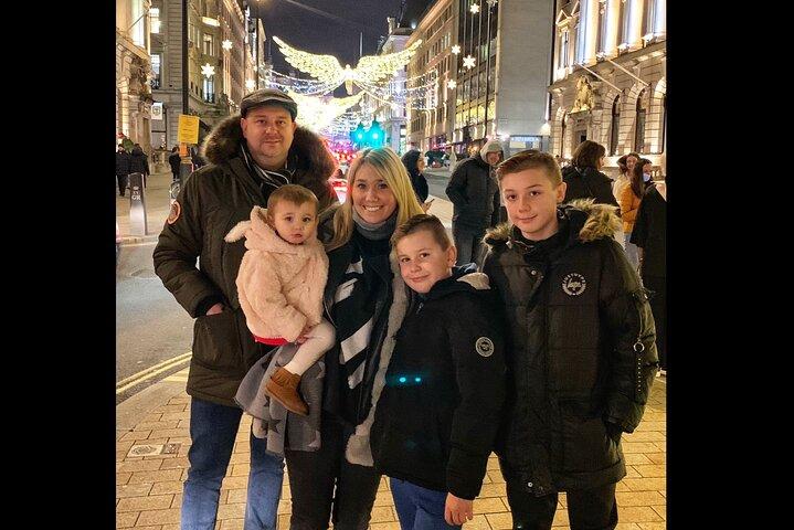 Londres Lumières de Noël Visite guidée en cabine