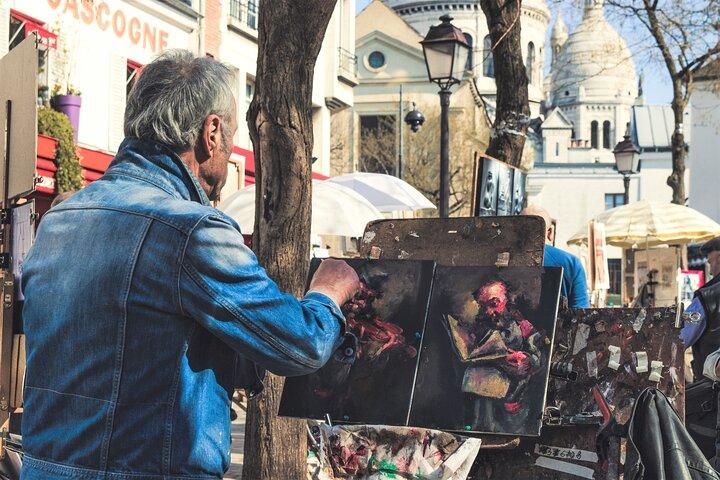 Paris Private Tagestour : Montmartre, Sehenswürdigkeiten & Eiffelturm