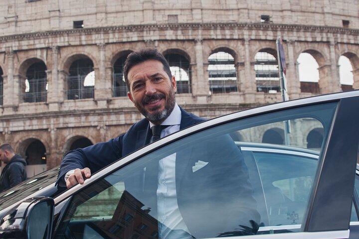 Motorista e guia privado da Roma Antiga e do Vaticano (8/h)