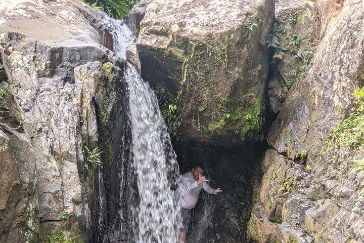 Excursão pela zona rural de Porto Rico com visita à cachoeira