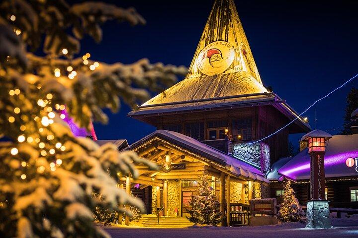 Visite guidée du village du Père Noël et aventure des animaux de l'Arctique