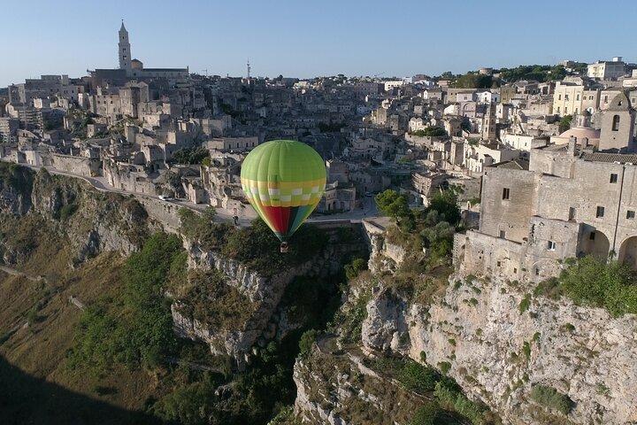 Matera ballonflyvning for små grupper