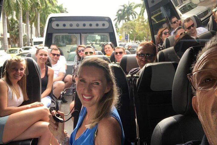 Visite Privée de Miami en Bus Cabriolet