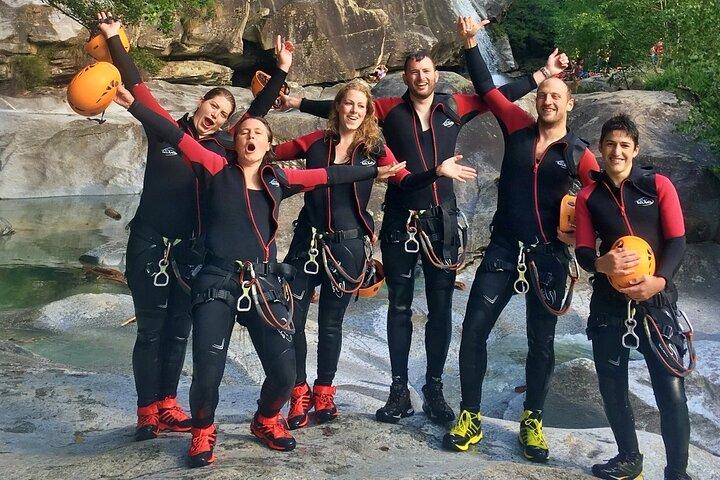 Fun and Adventure - Best beginner canyoning near Bellinzona