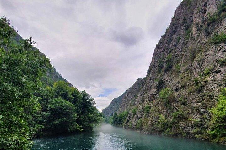 Randonnée dans le canyon Matka au départ de Skopje