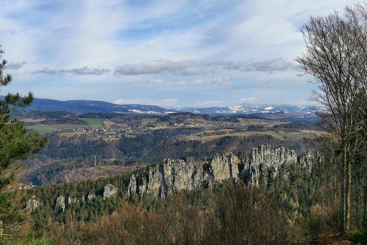 Heldagsvandring i Bohemian Paradise Malá Skála nær Prag