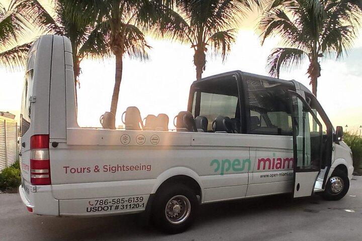 Miami privat natttur med cabrioletbuss