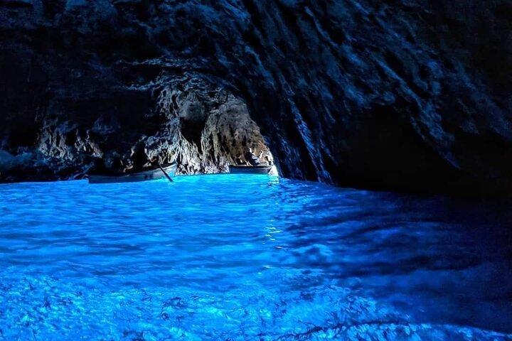 Halvdagstur på Capri med privat båt