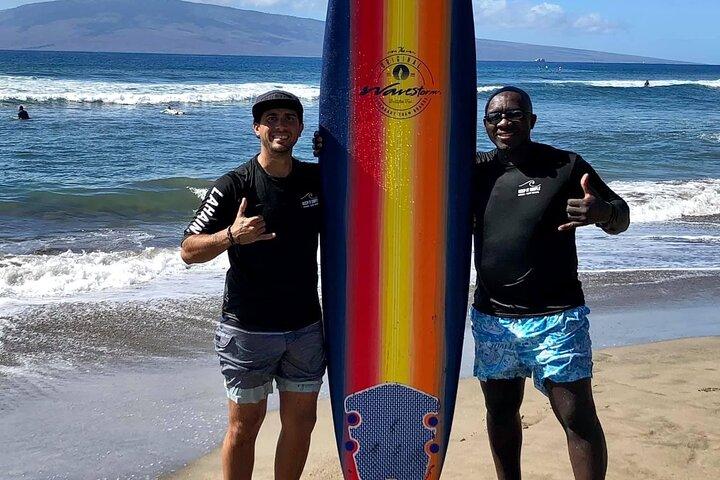 ラハイナで2時間のプライベートサーフレッスン