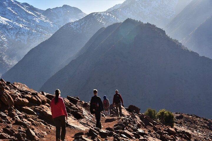 Vandring i Atlasbergen med transport från Marrakech (2 dagar)