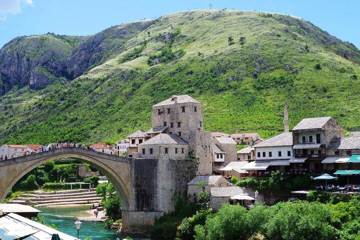 Transferência privada para Mostar de Dubrovnik