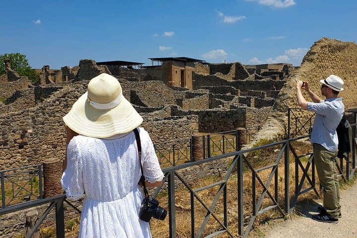 From Naples: Pompeii Guided Walking Tour & Skip-the-Line Tickets