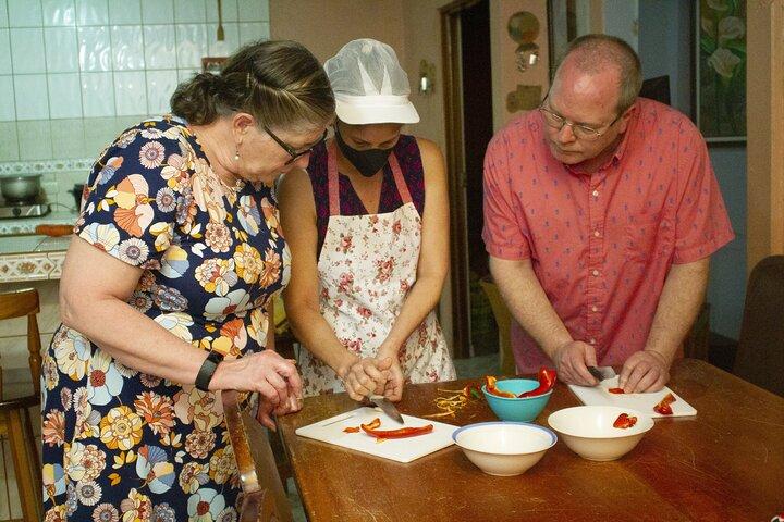 Corso di cucina privata nell'orto biologico a La Fortuna
