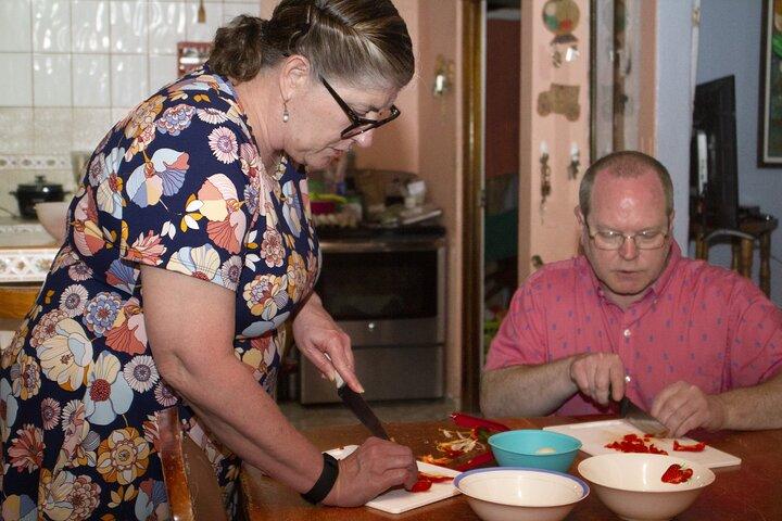 Corso di cucina privata nell'orto biologico a La Fortuna