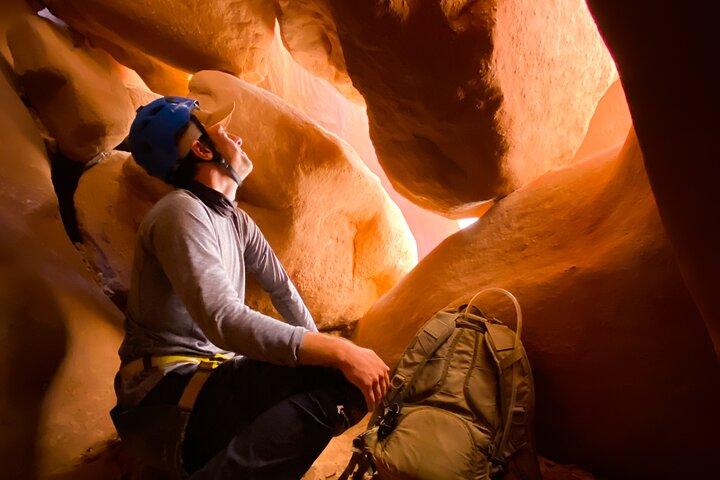 Full-Day Private Slot Canyoneering (From Moab)