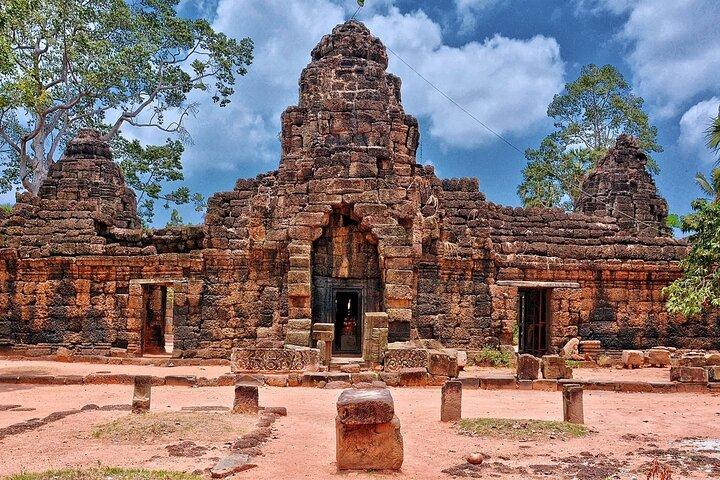 De pre-Angkor-tempels in de buurt van Phnom Penh