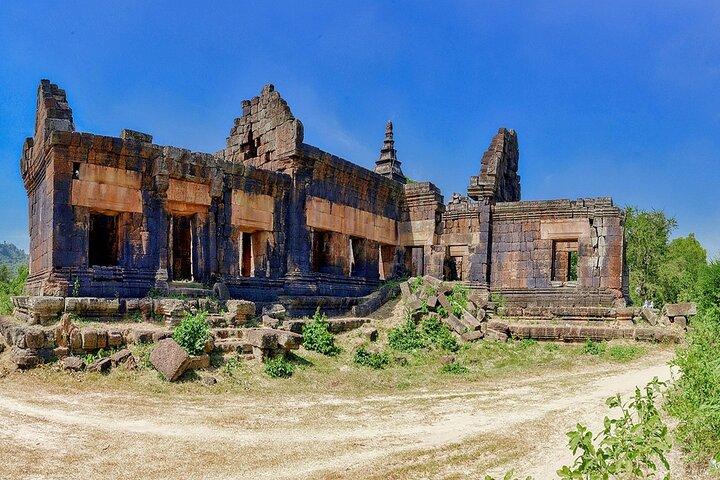 De pre-Angkor-tempels in de buurt van Phnom Penh