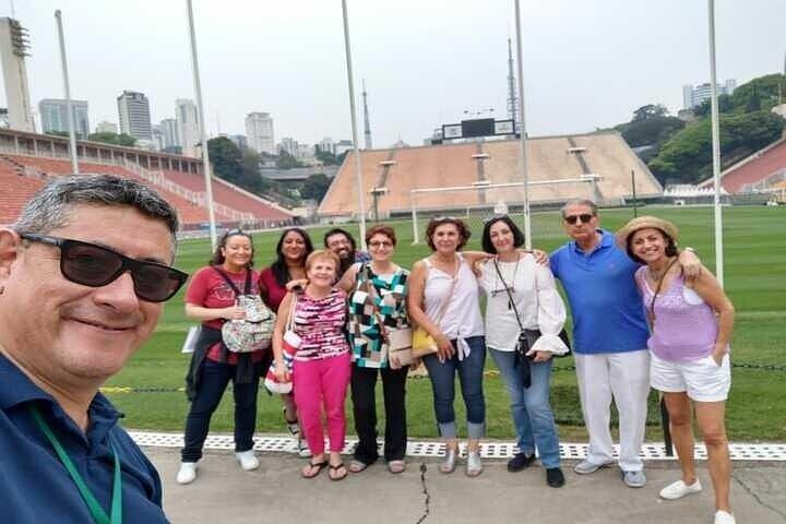 Museu e estádios de futebol em São Paulo