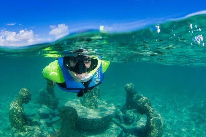 Experiencia de snorkel en el arrecife de Nizuc