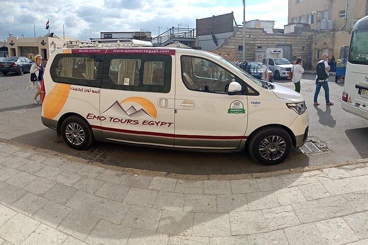 Transfert privé de l'aéroport du Caire à l'hôtel Cairo Paradise
