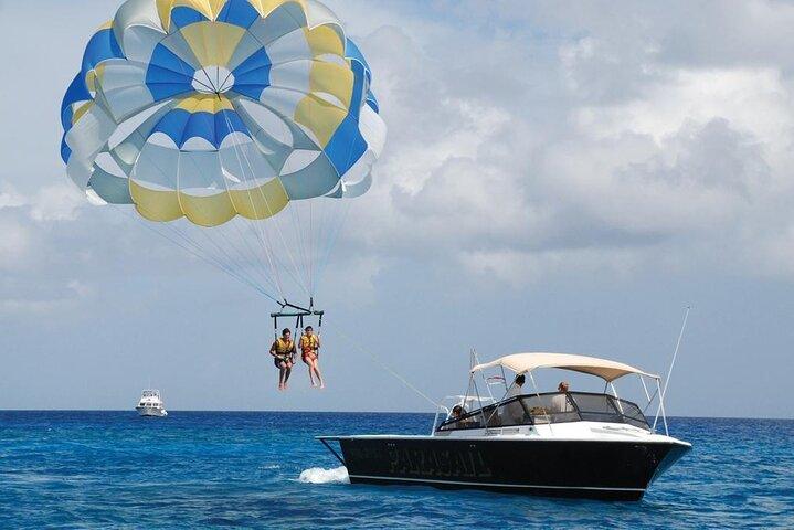 Parapente na costa de Sharm el Sheikh