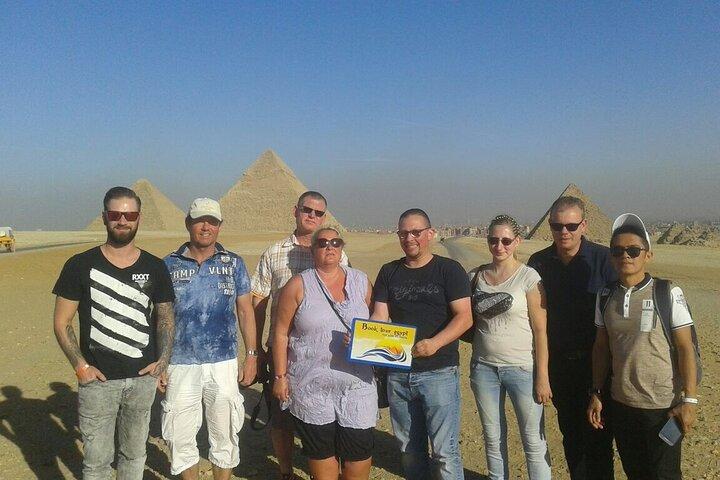 Hurghada Cairo Pyramids & GEM excursion by plane - Small group