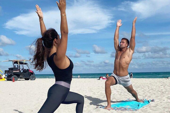 Beach Yoga Experience in Miami Beach