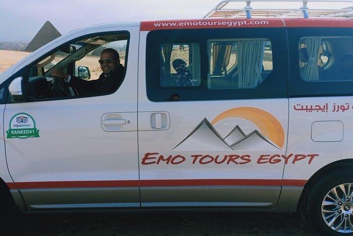 Transfert privé de l'aéroport du Caire à l'hôtel Cairo Paradise