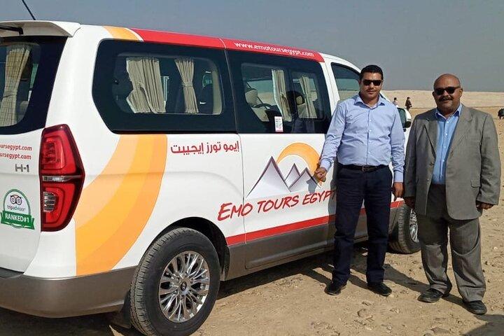 Transfert en transfert privé depuis la tour du Grand Nil vers l'aéroport du Caire