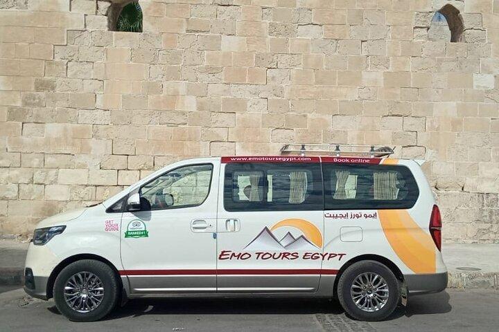Transfert privé de l'aéroport du Caire à l'hôtel Cairo Paradise