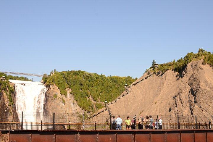 Magnifique visite en vélo électrique des chutes Montmorency