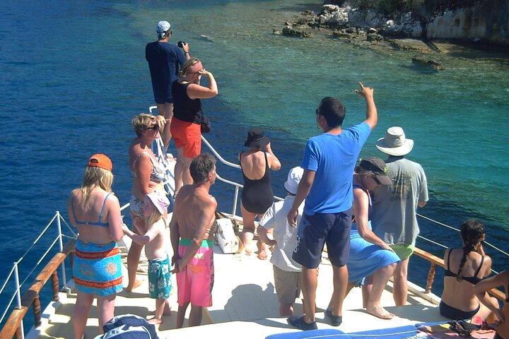Excursion d'une journée en bateau à Kaş Kekova