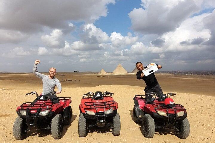 Quad Bike Safari Around The Pyramids of Giza