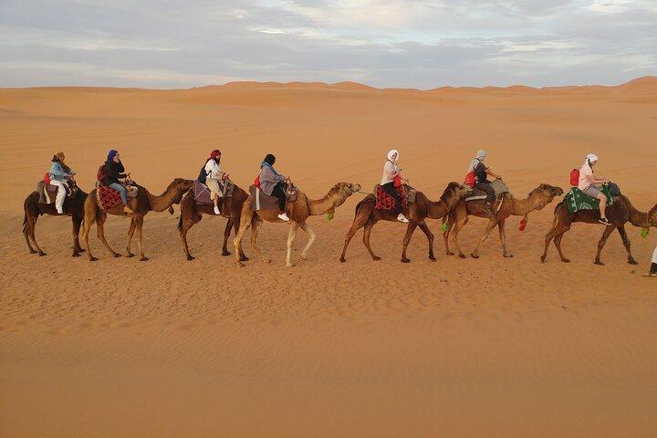 Enjoy the desert.