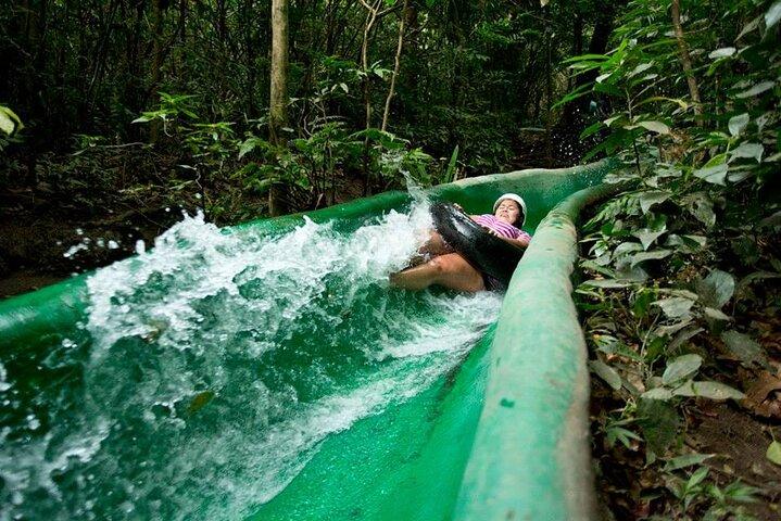 Mega Combo Zip Line Tour og Volcano Hot Spring