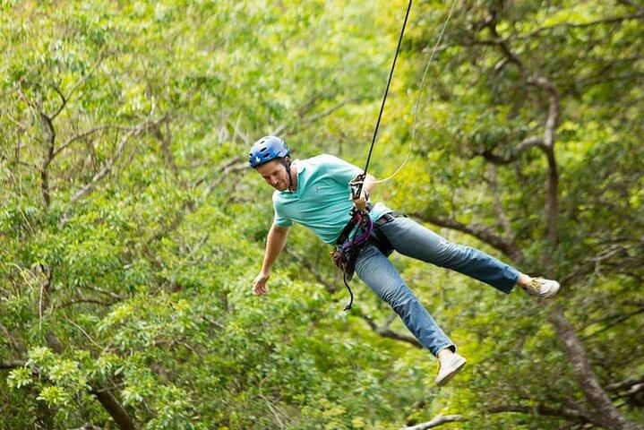Mega Combo Zip Line Tour og Volcano Hot Spring