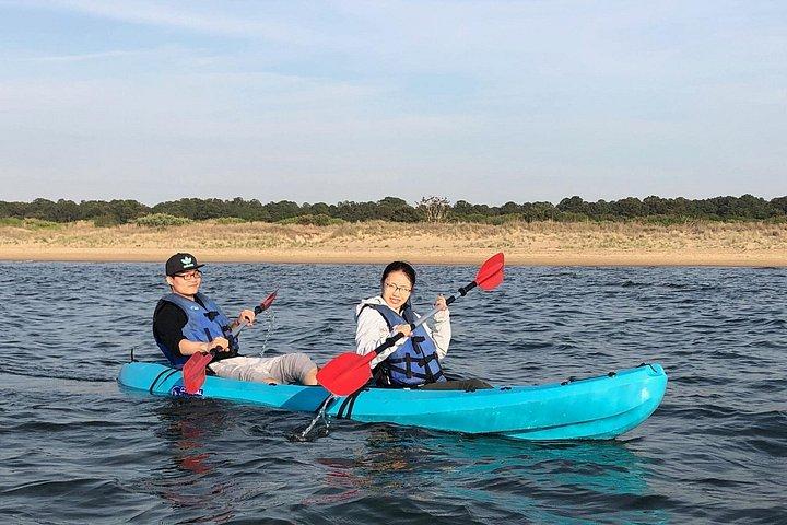 Delfin-Kajak-Tour bei Sonnenuntergang