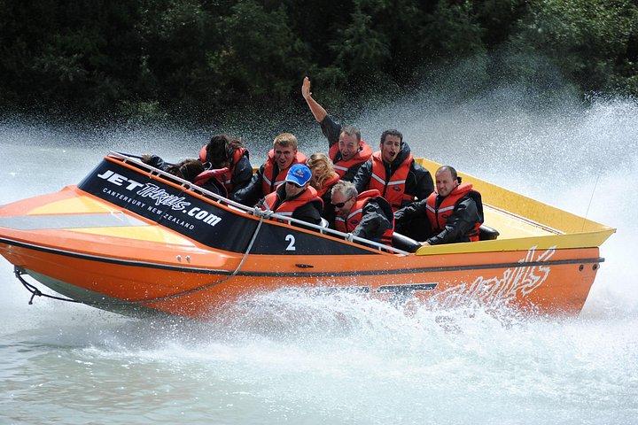 Waimakariri River Jet Boating from Christchurch