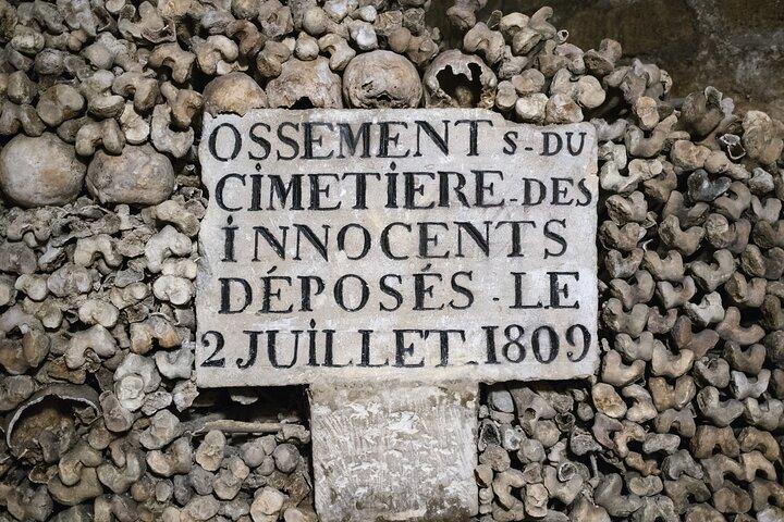 Tour delle catacombe di Parigi con aree riservate