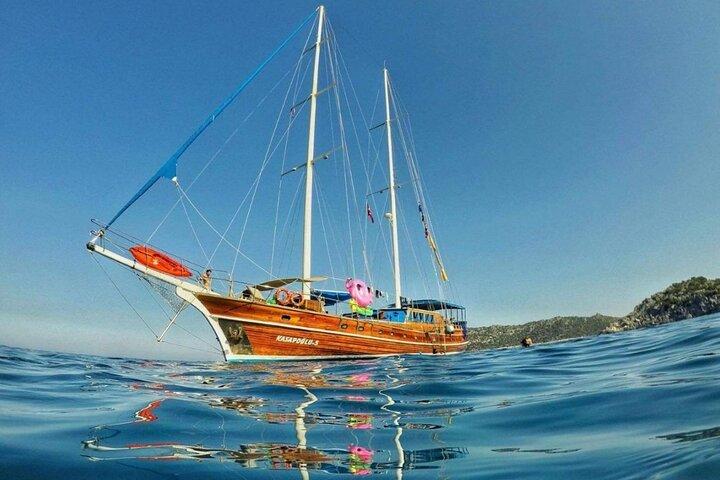 Blue Escape in der Türkei: 8 Tage Segeltour von Fethiye nach Gocek