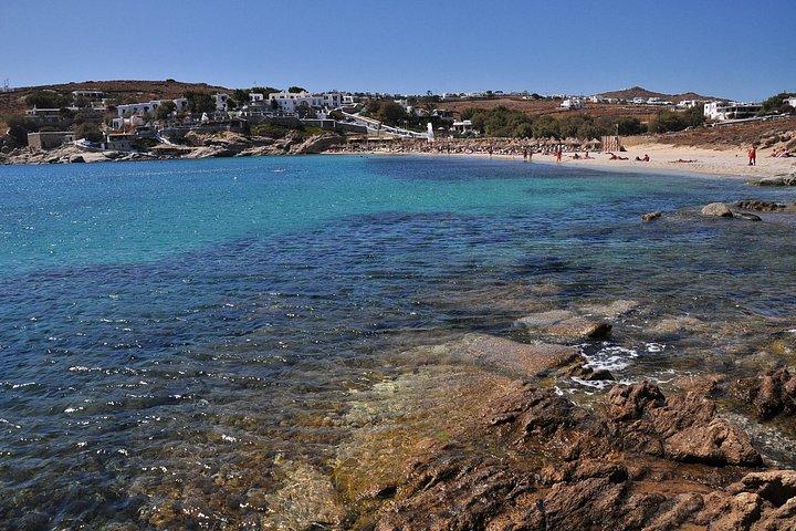 プライベートクルーズ：PAROS – DRAGONISI-ミコノス島の南海岸-ミコノス島