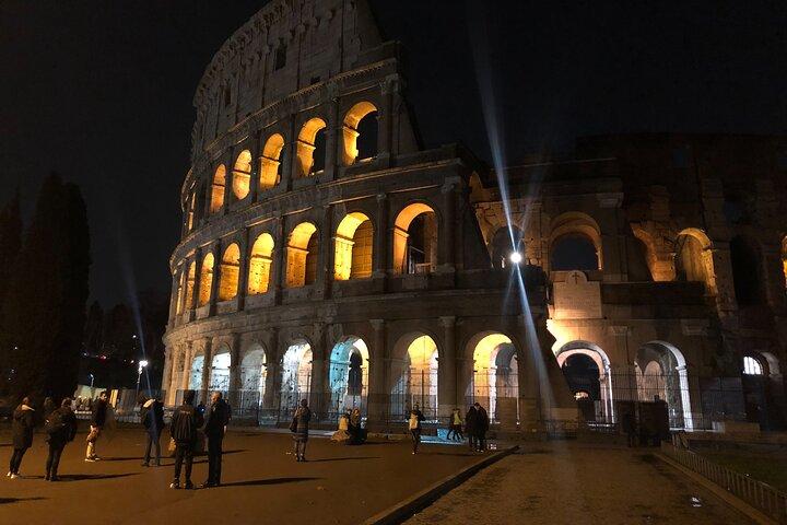 Rome by Night (2 uur) privé en aanpasbare tour